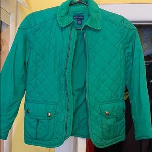 Kids Ralph Lauren Quilted Jacket *Green*